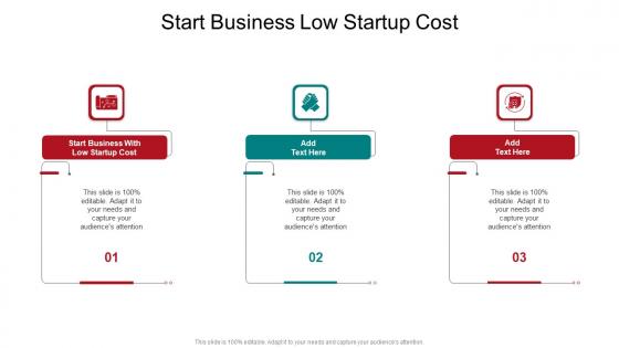 Start Business Low Startup Cost In Powerpoint And Google Slides Cpb