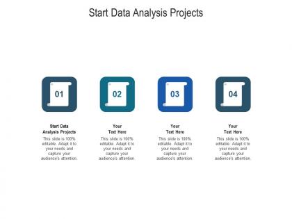 Start data analysis projects ppt powerpoint presentation infographic template outline cpb