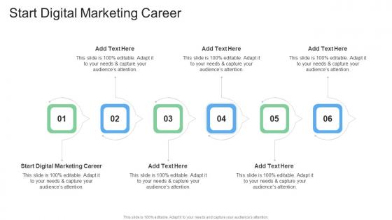 Start Digital Marketing Career In Powerpoint And Google Slides Cpb