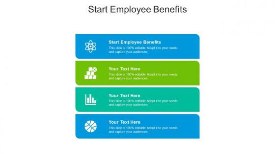 Start employee benefits ppt powerpoint presentation file mockup cpb