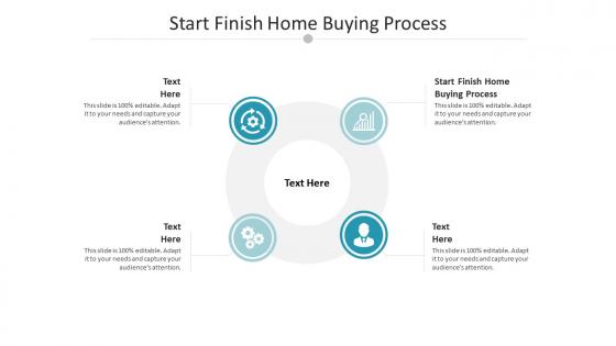 Start finish home buying process ppt powerpoint presentation layouts design ideas cpb