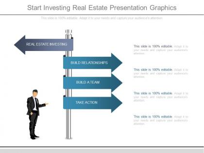 Start investing real estate presentation graphics