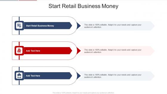 Start Retail Business Money In Powerpoint And Google Slides Cpb