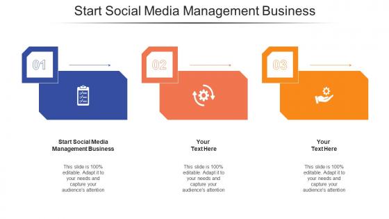 Start Social Media Management Business Ppt Powerpoint Presentation Portfolio Design Inspiration Cpb