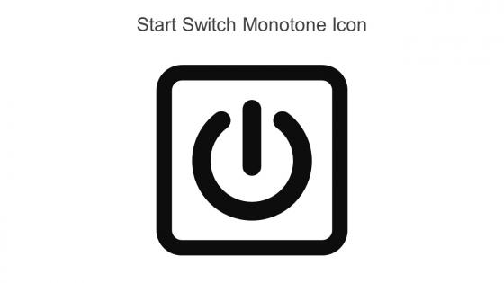 Start Switch Monotone Icon In Powerpoint Pptx Png And Editable Eps Format