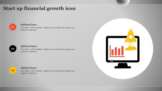 Start Up Financial Growth Icon