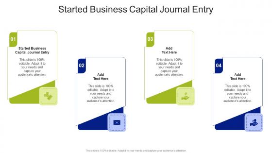 Started Business Capital Journal Entry In Powerpoint And Google Slides Cpb