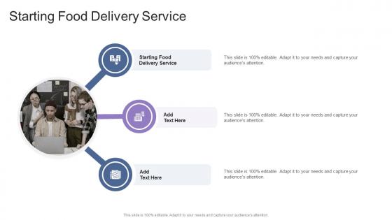 Starting Food Delivery Service In Powerpoint And Google Slides Cpb