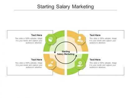 Starting salary marketing ppt powerpoint presentation file example cpb