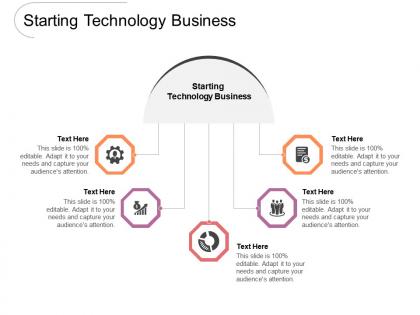 Starting technology business ppt powerpoint presentation infographic template images cpb