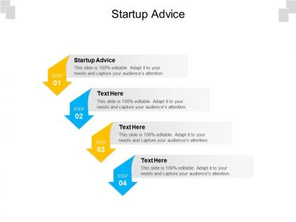 Startup advice ppt powerpoint presentation layouts graphics cpb