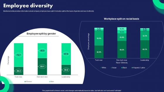 Startup Company Profile Employee Diversity Ppt Information CP SS