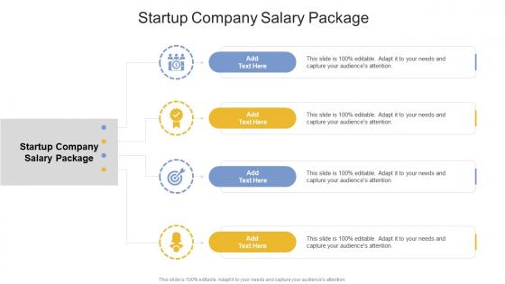 Startup Company Salary Package In Powerpoint And Google Slides Cpb
