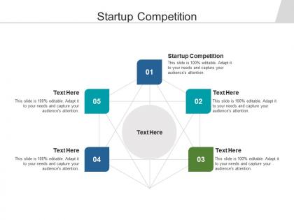 Startup competition ppt powerpoint presentation information cpb