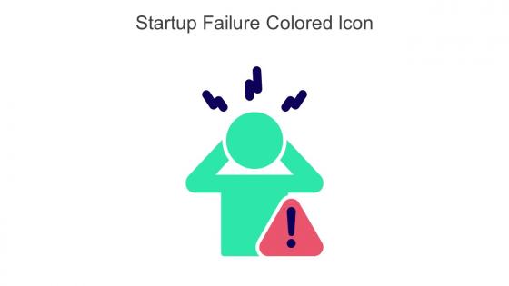 Startup Failure Colored Icon In Powerpoint Pptx Png And Editable Eps Format