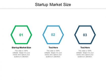 Startup market size ppt powerpoint presentation model templates cpb