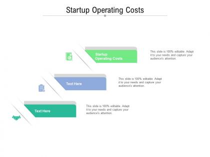 Startup operating costs ppt powerpoint presentation layouts introduction cpb