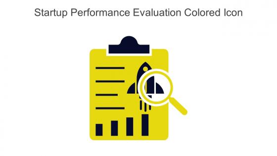 Startup Performance Evaluation Colored Icon In Powerpoint Pptx Png And Editable Eps Format