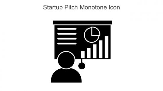 Startup Pitch Monotone Icon In Powerpoint Pptx Png And Editable Eps Format