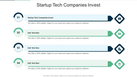 Startup Tech Companies Invest In Powerpoint And Google Slides Cpb