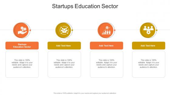 Startups Education Sector In Powerpoint And Google Slides Cpb