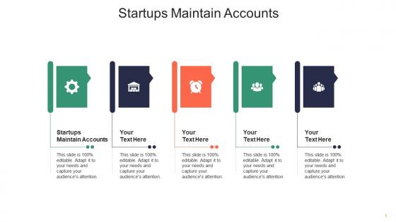 Startups maintain accounts ppt powerpoint presentation show influencers cpb