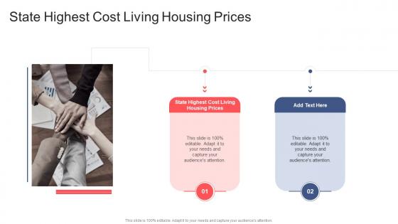 State Highest Cost Living Housing Prices In Powerpoint And Google Slides Cpb