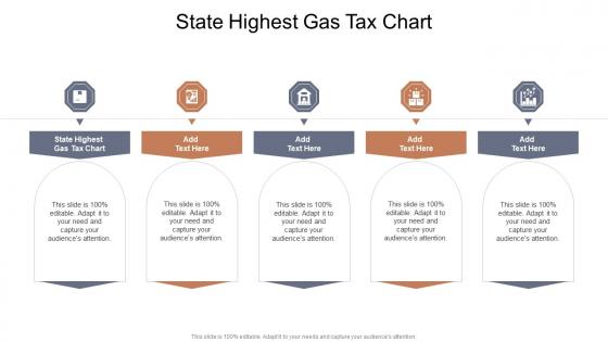 State Highest Gas Tax Chart In Powerpoint And Google Slides Cpb