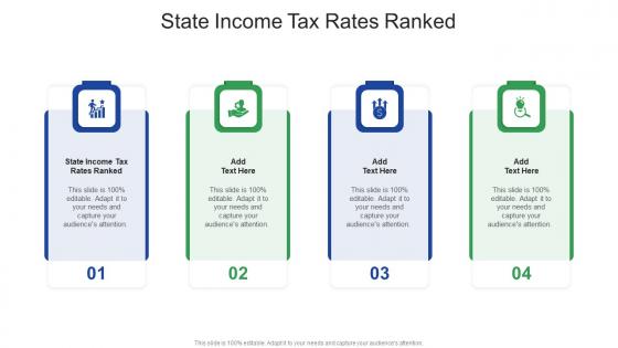 State Income Tax Rates Ranked In Powerpoint And Google Slides Cpb