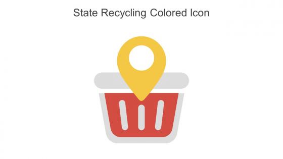 State Recycling Colored Icon In Powerpoint Pptx Png And Editable Eps Format