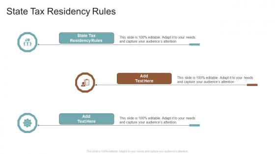 State Tax Residency Rules In Powerpoint And Google Slides Cpb