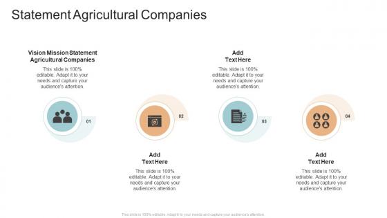 Statement Agricultural Companies In Powerpoint And Google Slides Cpb