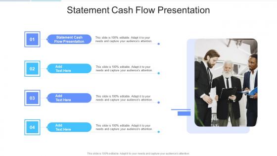 Statement Cash Flow Presentation In Powerpoint And Google Slides Cpb