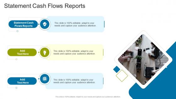 Statement Cash Flows Reports In Powerpoint And Google Slides Cpb