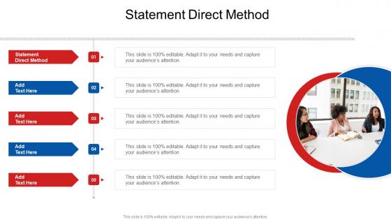 Statement Direct Method In Powerpoint And Google Slides Cpb
