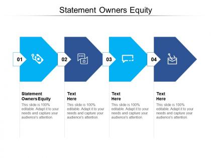 Statement owners equity ppt powerpoint presentation professional example cpb