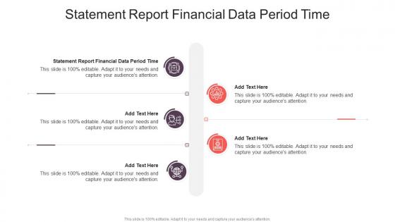 Statement Report Financial Data Period Time In Powerpoint And Google Slides Cpb
