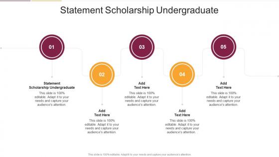 Statement Scholarship Undergraduate In Powerpoint And Google Slides Cpb