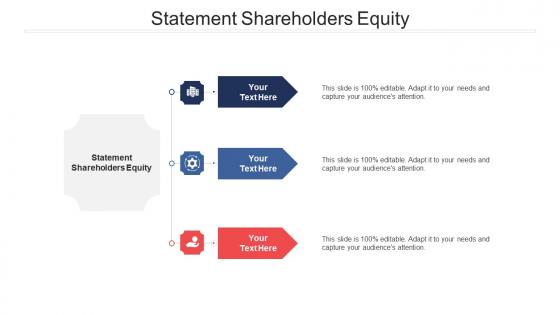 Statement shareholders equity ppt powerpoint presentation pictures graphics cpb