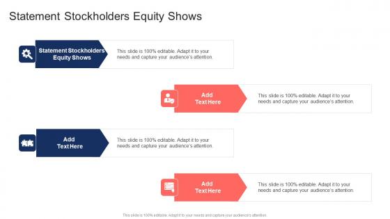 Statement Stockholders Equity Shows In Powerpoint And Google Slides Cpb