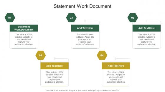 Statement Work Document In Powerpoint And Google Slides Cpb