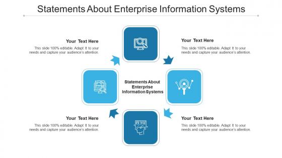 Statements about enterprise information systems ppt powerpoint presentation file cpb