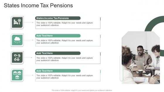 States Income Tax Pensions In Powerpoint And Google Slides Cpb