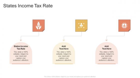 States Income Tax Rate In Powerpoint And Google Slides Cpb