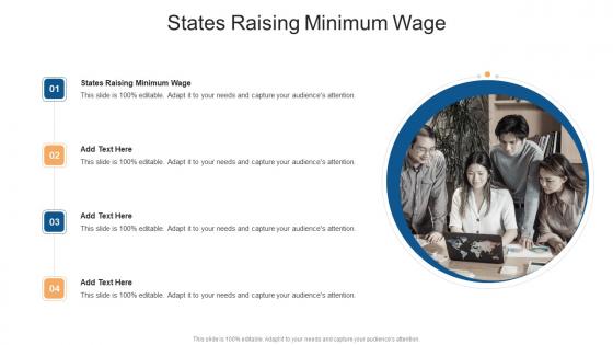 States Raising Minimum Wage In Powerpoint And Google Slides Cpb
