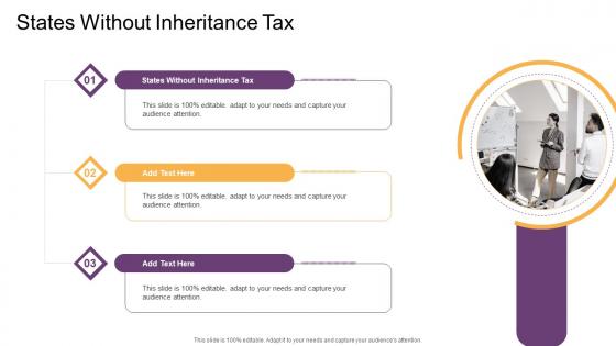 States Without Inheritance Tax In Powerpoint And Google Slides Cpb