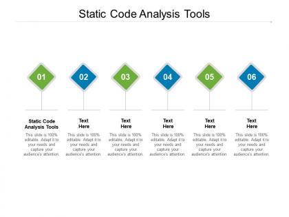 Static code analysis tools ppt powerpoint presentation show templates cpb