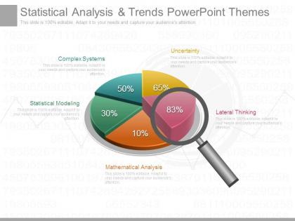 Statistical analysis and trends powerpoint themes
