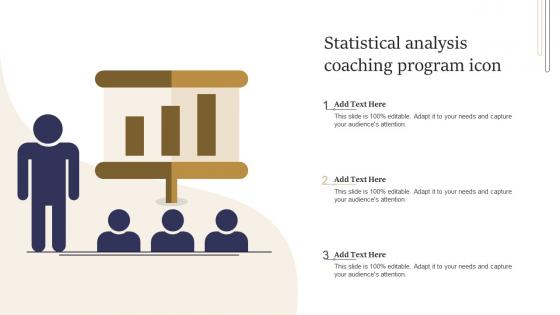 Statistical Analysis Coaching Program Icon