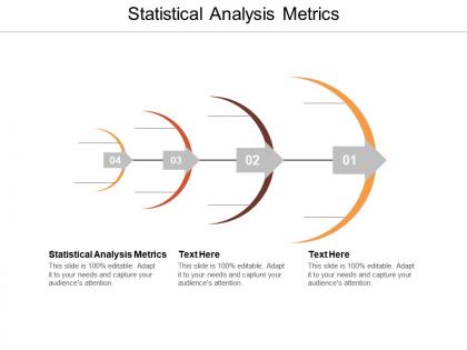 Statistical analysis metrics ppt powerpoint presentation show slides cpb